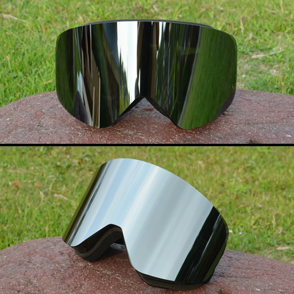 Лыжные очки двухслойная противотуманная маска UV400 унисекс Снег для детей