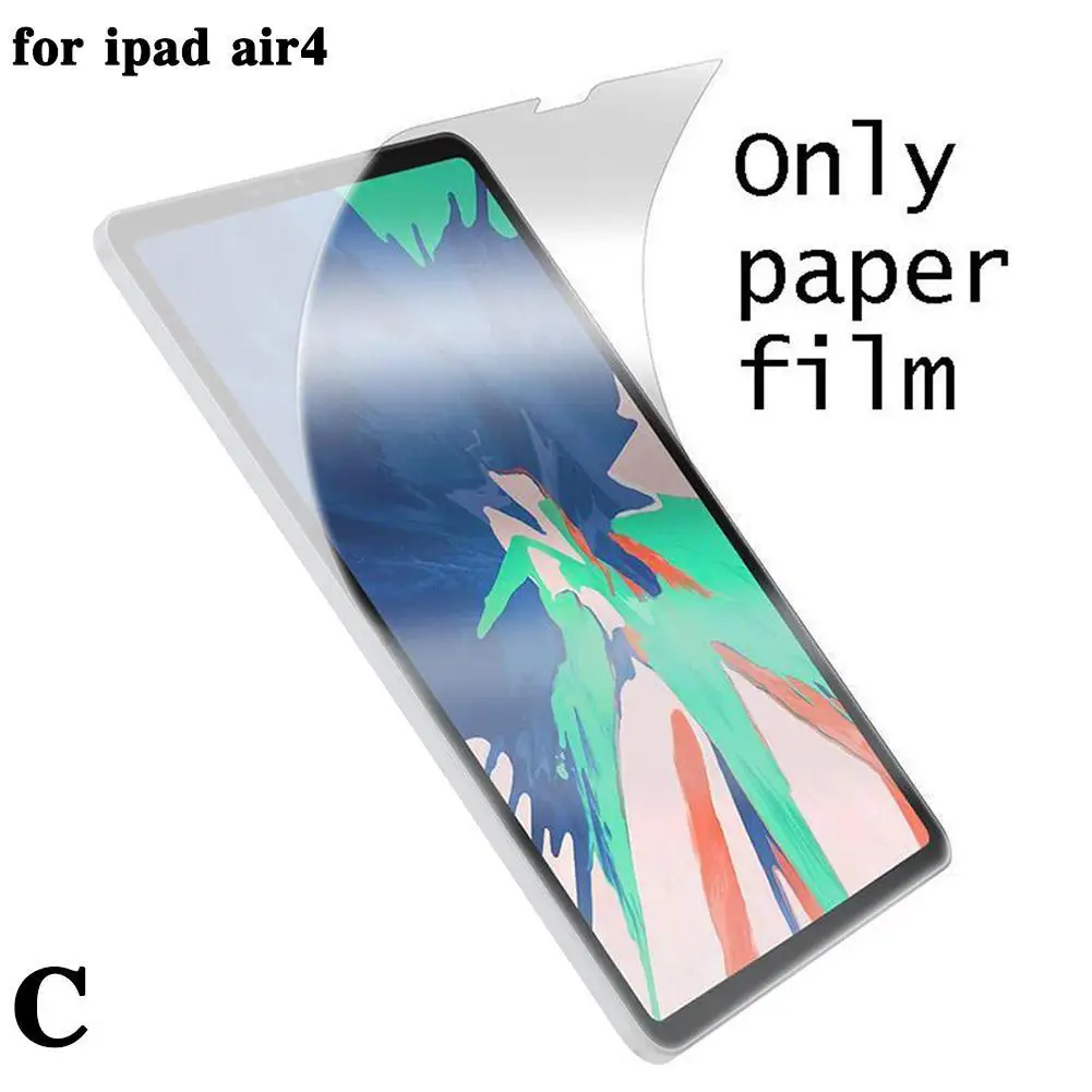 

Paper Screen Protector PC Tempered Glass Protective Pro2021 For Apple PET Glare For IPad Air4 Film Painting Anti Matte N0J6