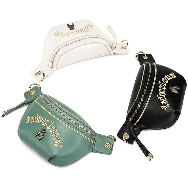 

2020 New Fashion Women Ladies Shoulder Messenger Handbag Black Clutch Geometric Chain Luxury Brand Designer Animal Bucket Bag