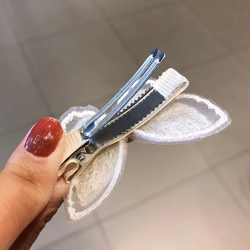 

1PC New Women Girls Cute Lace Butterfly Hairpins Sweet Hair Clips Barrettes Coloful Bows Hairgrips Fashion Hair Accessories