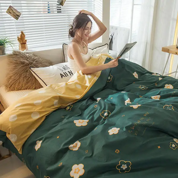 Хлопок постельное белье 1 шт. пододеяльник Стёганое одеяло/одеяло для ухода за кожей ПОЛНЫЙ Twin Edredon наволочка 160*210/180*220/200*230/220*240