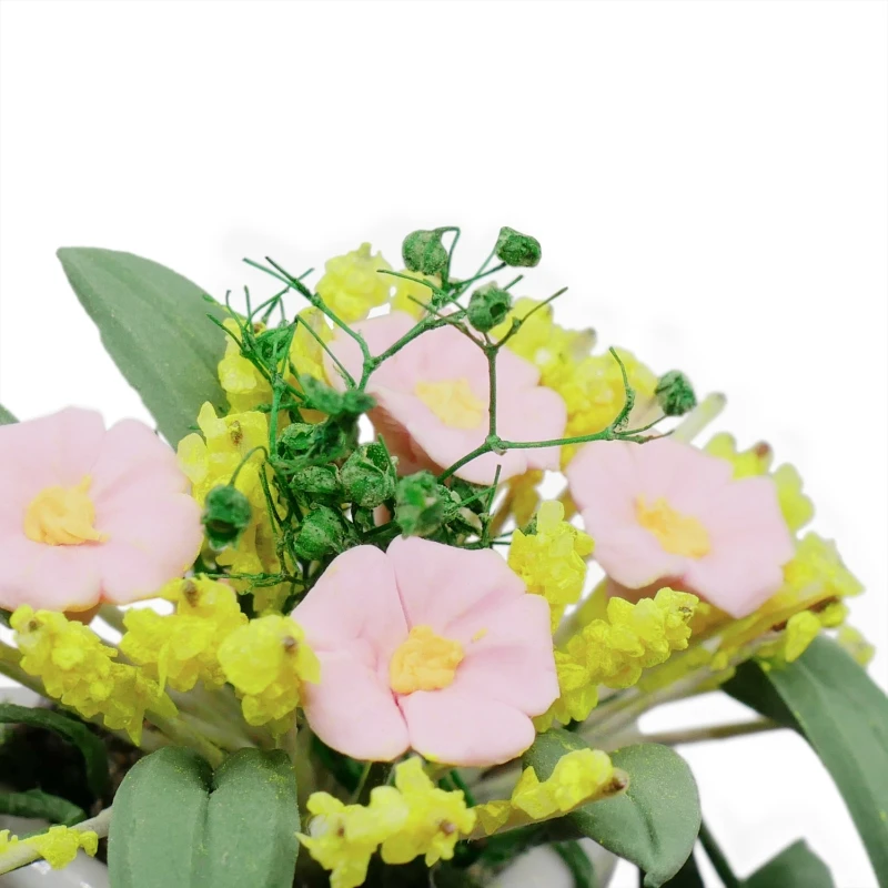 

Dollhouse Miniature 1:12 Scale Doll House Room Handmade Flowers Decor