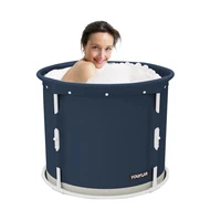 8070cm bathtub set portable folding tub bucket kit for adult family pvc beauty spa bathtub baby bath tub bath bucket on sale