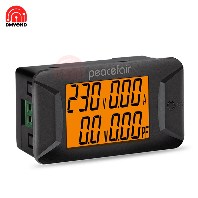 PZEM-028 AC 40-400V 100A Цифровой мультиметр Напряжение ток Мощность измеритель