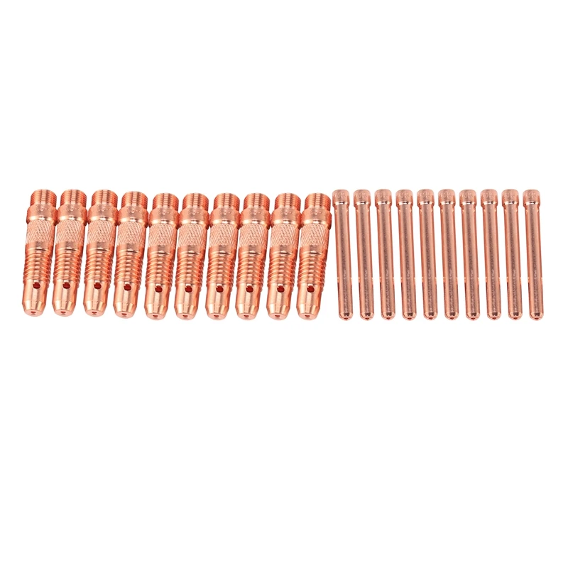 

Hot XD-20Pcs Argon Welding TIG Inverter DC Welding Machine/Equipment TIG Tungsten Collet Body and Collet