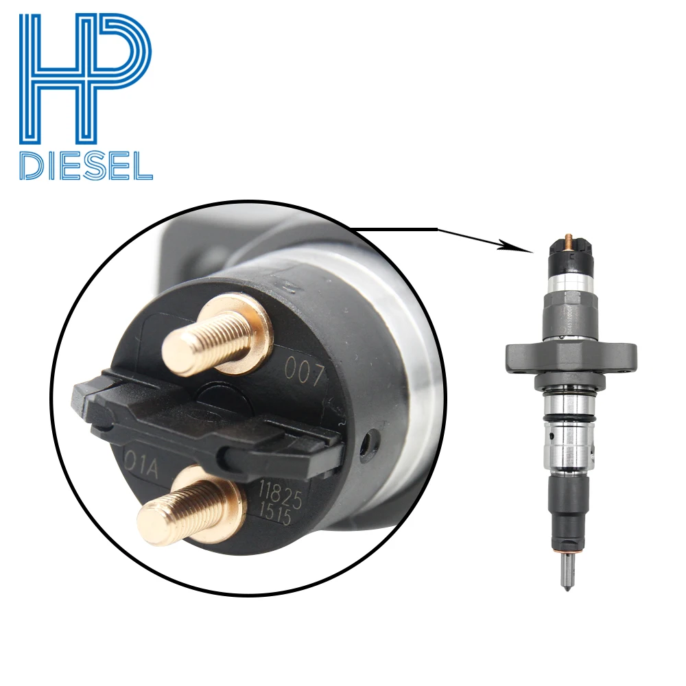 Дизельный топливный инжектор Common rail 0445120007 для двигателя Cummins сопла DSLA143P970
