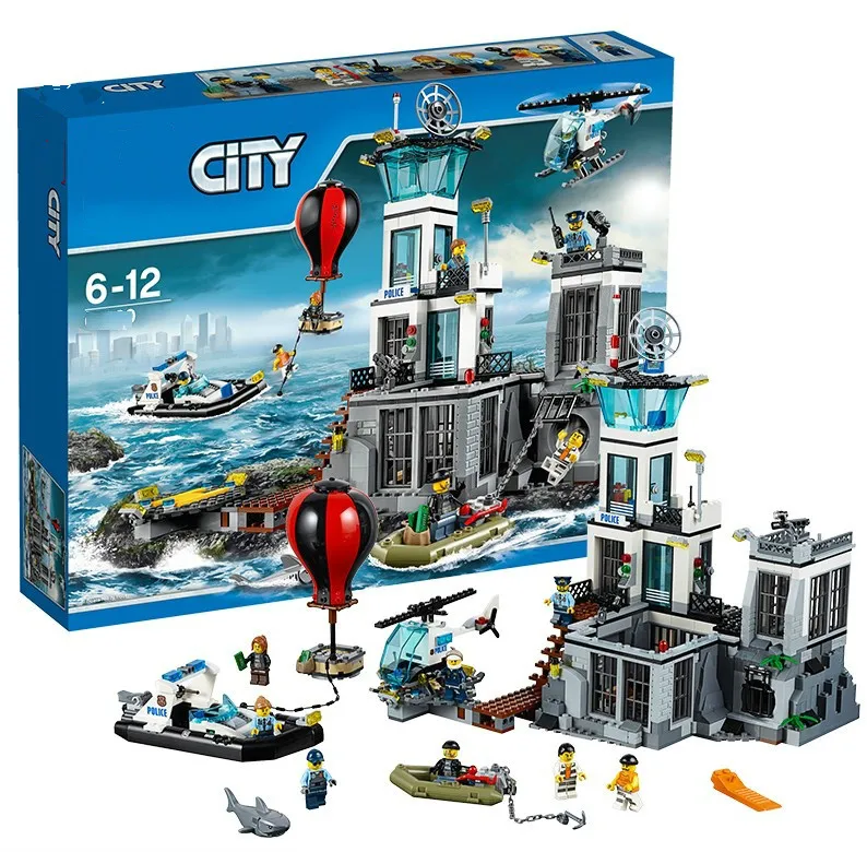 02006 модели строительные игрушки Lepining City police Series 60130 815 шт блоки и хобби
