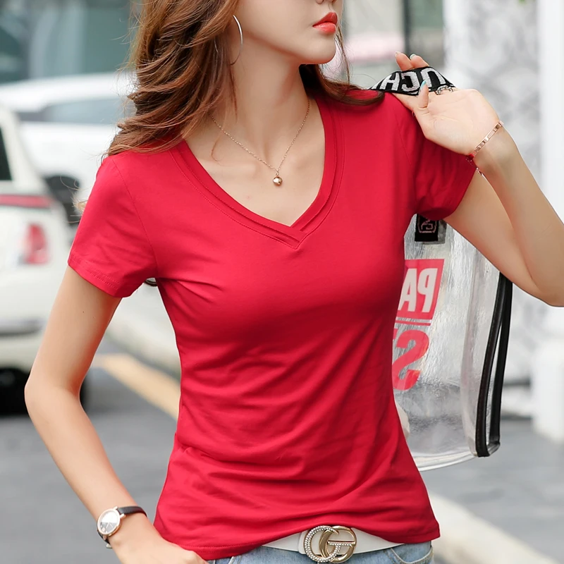 

spring summer Women o-neck oversize printed t-shirt baisc casual t-shirt casual big t-shirt top short sleeve