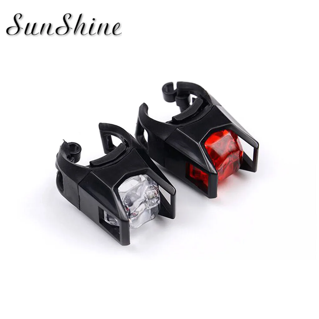 1 шт. черный велосипедный мигающий Головной фонарь на переднее колесо