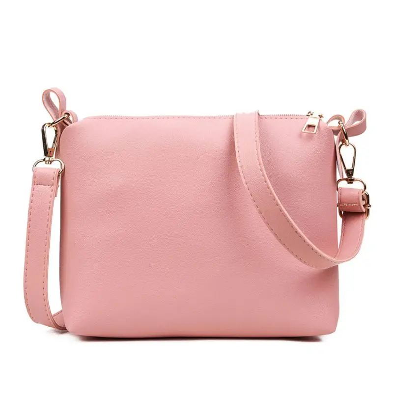 

3Pcs/Set Women's PU Leather Handbag Shoulder Bags Tote Purse Messenger Satchel K5DA