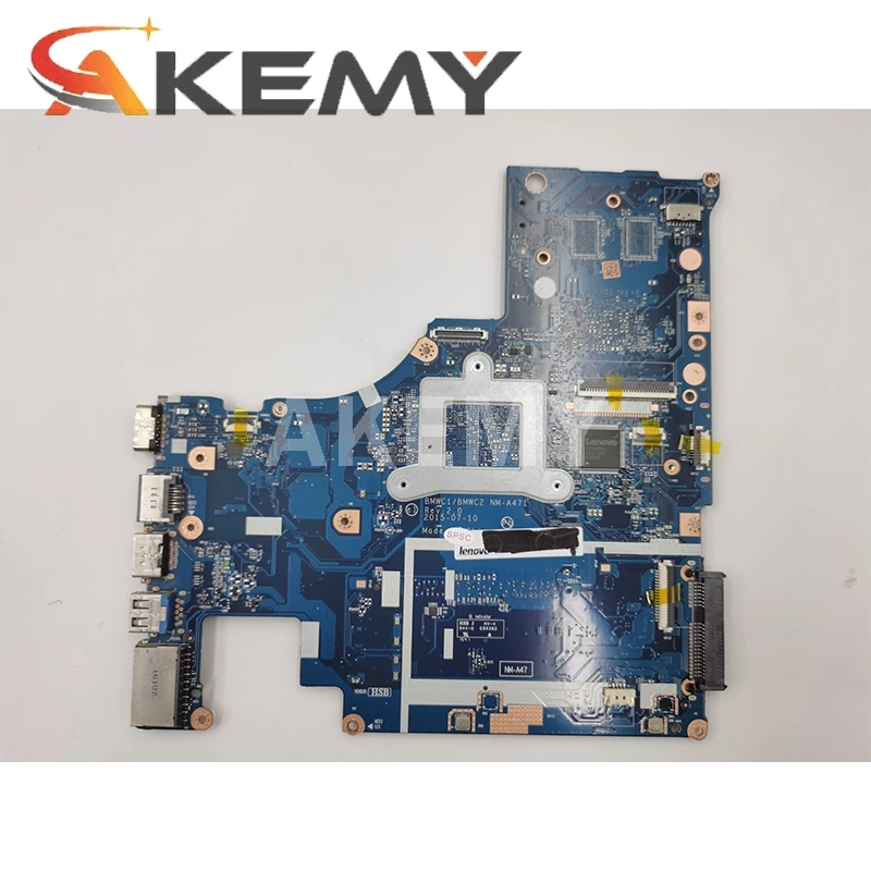

BMWC1/BMWC2 NM-A471 motherboard For Lenovo 300-15IBR notebook motherboard CPU N3050 DDR3 100% test work