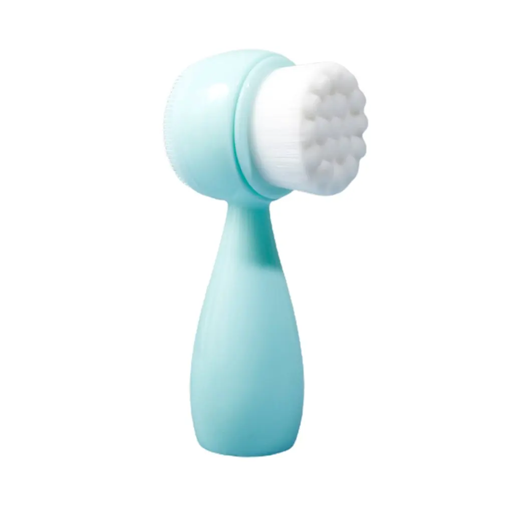 

Wave Point Face-washing Brush Skin Care Silicone Double-sided Cleaning Brush Facial Cleanser Brush Massage Tool