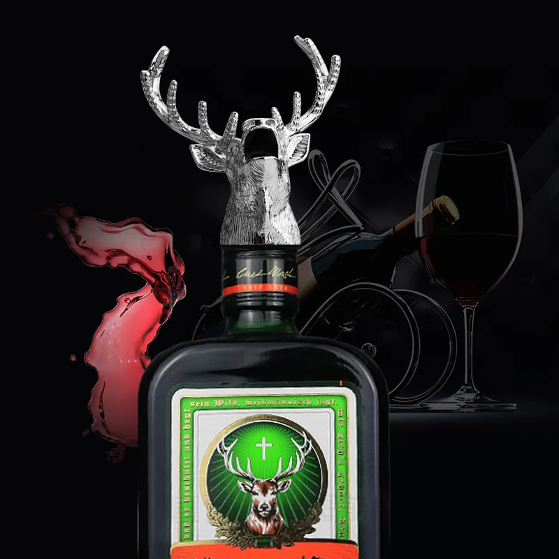 Голова оленя винній наполнитель Jagermeister рот вина Графин шейкер обеденный Барные