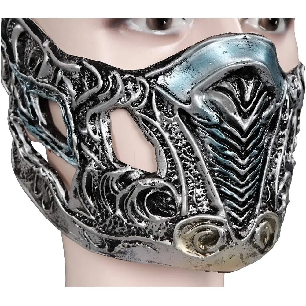 

Mortal Kombat -Sub-Zero Mask Cosplay Latex Masks Helmet Masquerade Halloween Party Costume Props