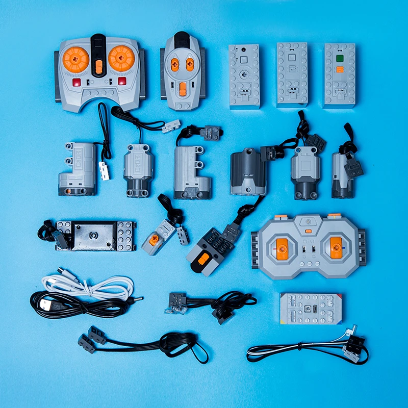 Технический модуль питания для строительного блока совместимый с различными