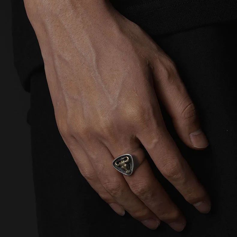 

Мужское регулируемое кольцо в стиле ретро, регулируемое кольцо в виде животного