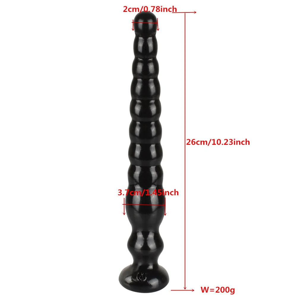 VETIRY Long Anal Plug Anus Backyard Beads Balls With Suction Cup Prostata Massage Butt Sex Toys for Women Men | Красота и здоровье