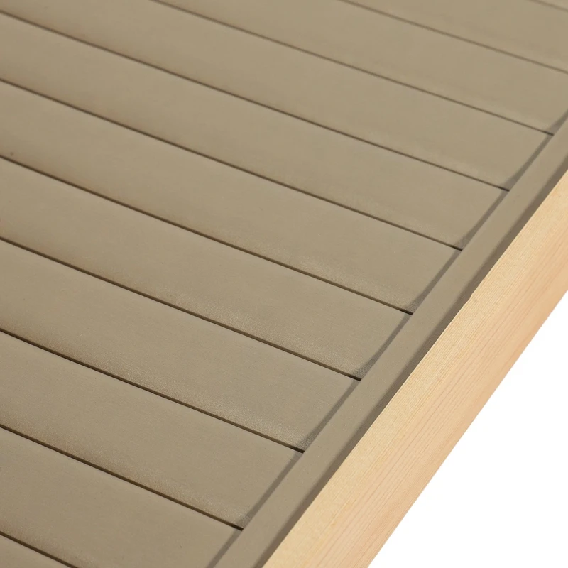 

2 Pcs Fashion Brushed Leather Jewelry Stand Ring Earring Necklace Jewelry Display Wooden Side Plate