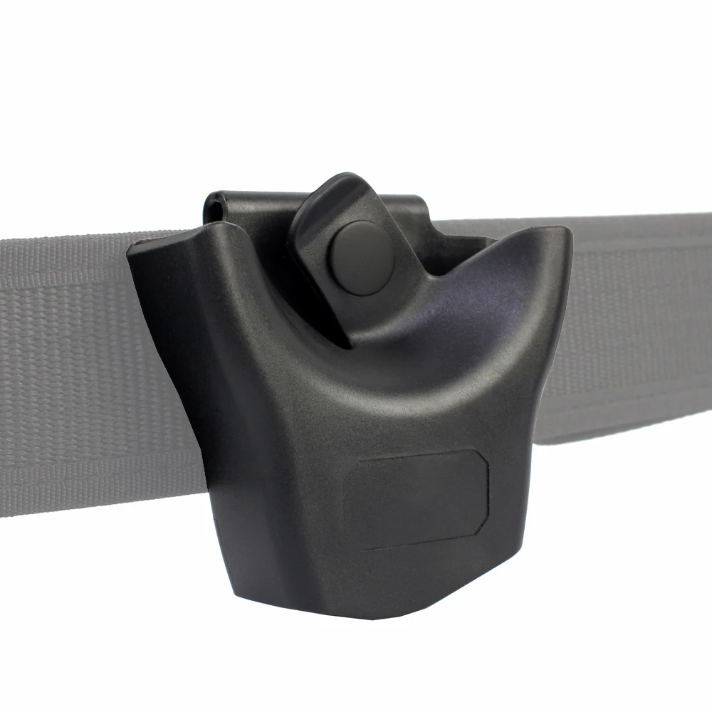 

Polymer Handcuff Holder, Handcuff Pouch for Duty Belt with Secure Snap Handcuff Holster, Thumb Quick Release Cuff Case