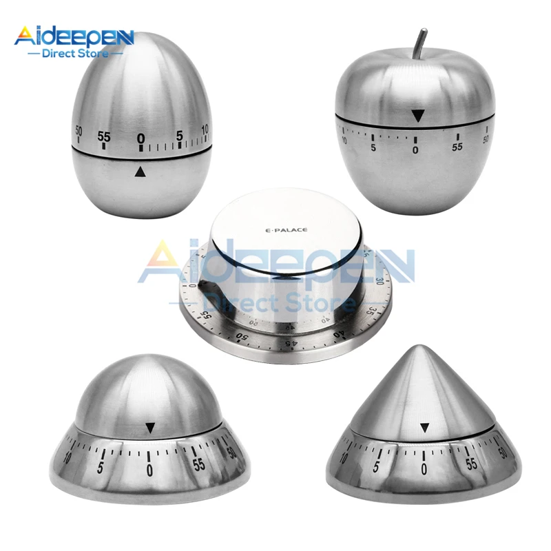 Механический кухонный таймер из нержавеющей стали ручной - Цена: 219.99