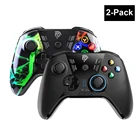 2PCS EasySMX ESM-9110 Беспроводное управление ПК геймпад для PS3 Xiaomi Android TV Box телефонный джойстик с функцией вибрации Turbo