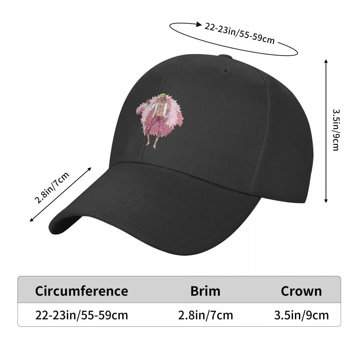 

One Piece Baseball Adjustable Outdoor Adults Snapback Caps Casual Gorras