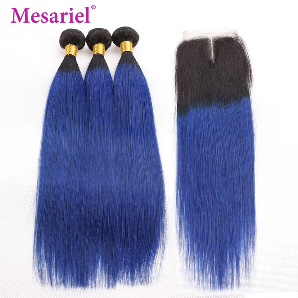 Mesariel волос эффектом деграде (переход от темного к бразильские прямые