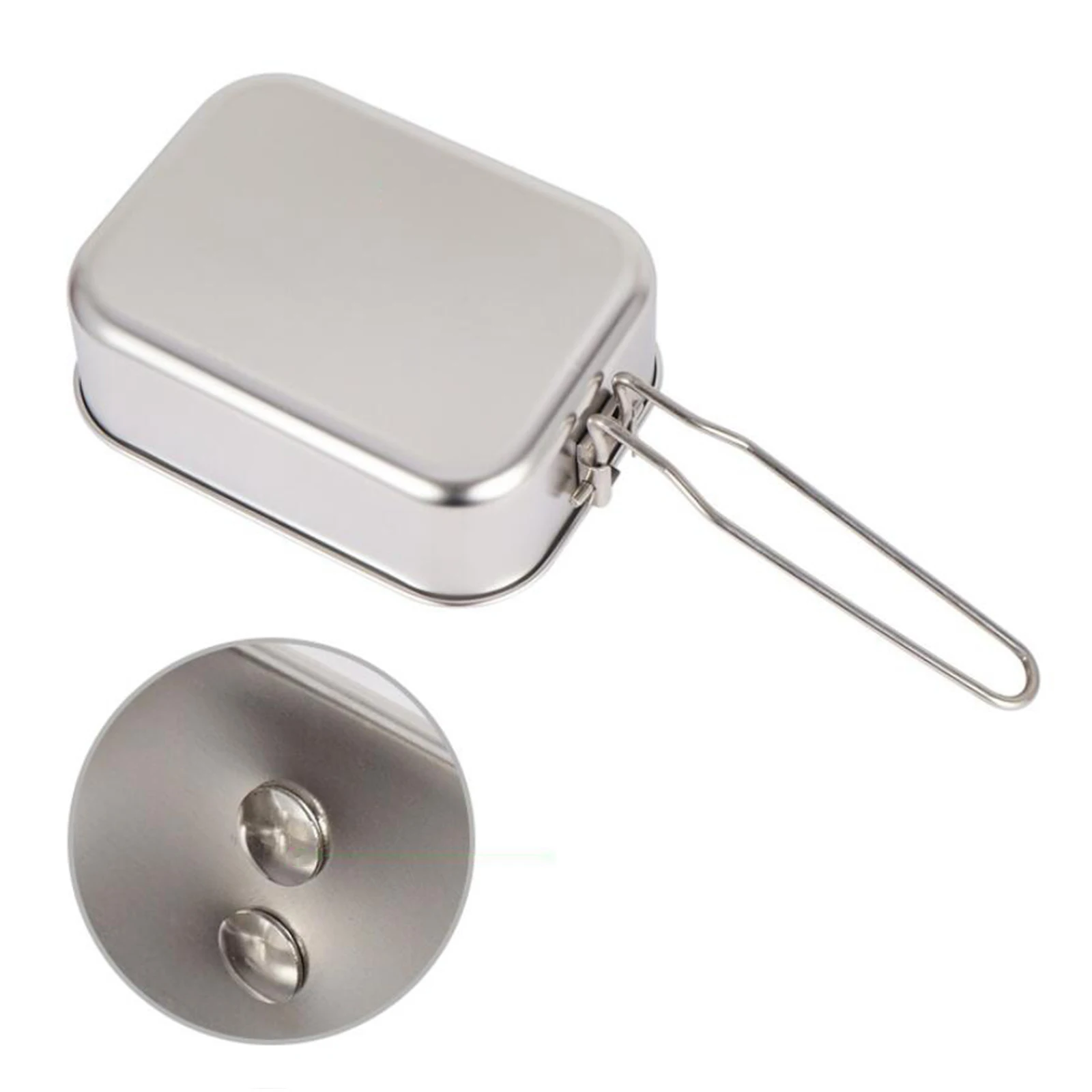 

Ланч-бокс Bento, пищевой контейнер, ручка, крышка для детей, мужчин, женщин, мужчин, нержавеющая сталь