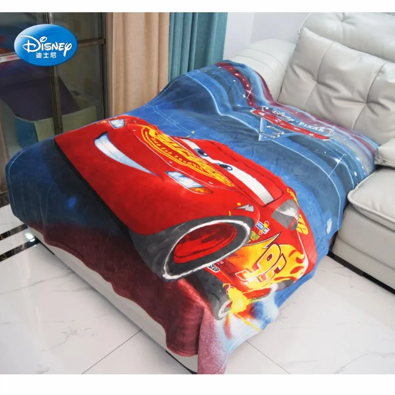 Disney автомобили Одеяло пледы Mc Queen Коралловое Флисовое одеяло осень скидки 117x152 см