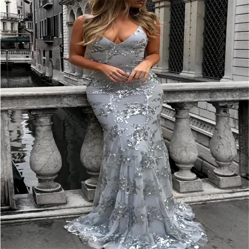 Женское элегантное торжественное мероприятие вечерние без рукавов платье с