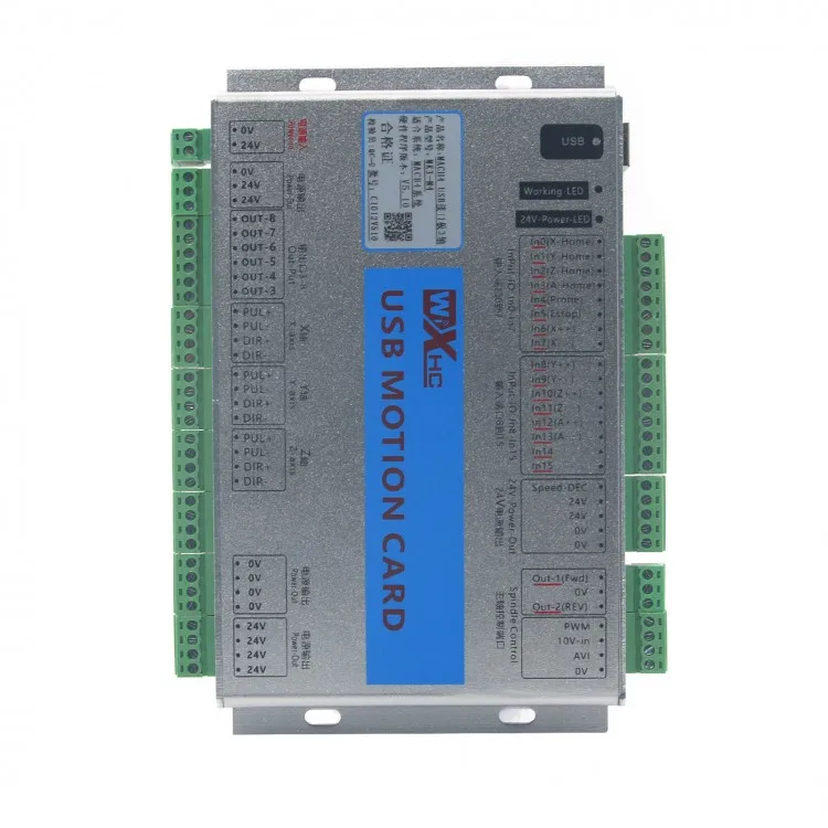 USB 2MHz Mach4 CNC 3Axis 4 Axis 6Axis Motion Control Card Breakout Board for Machine Centre | Инструменты
