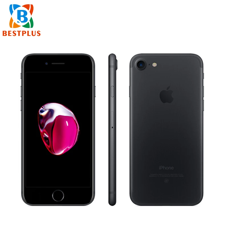 T-Mobile версия Apple iPhone 7 A1778 LTE мобильный телефон 4," 2 Гб ОЗУ 32 ГБ/128 ГБ/256 Гб ПЗУ отпечаток пальца NFC одна SIM смартфон