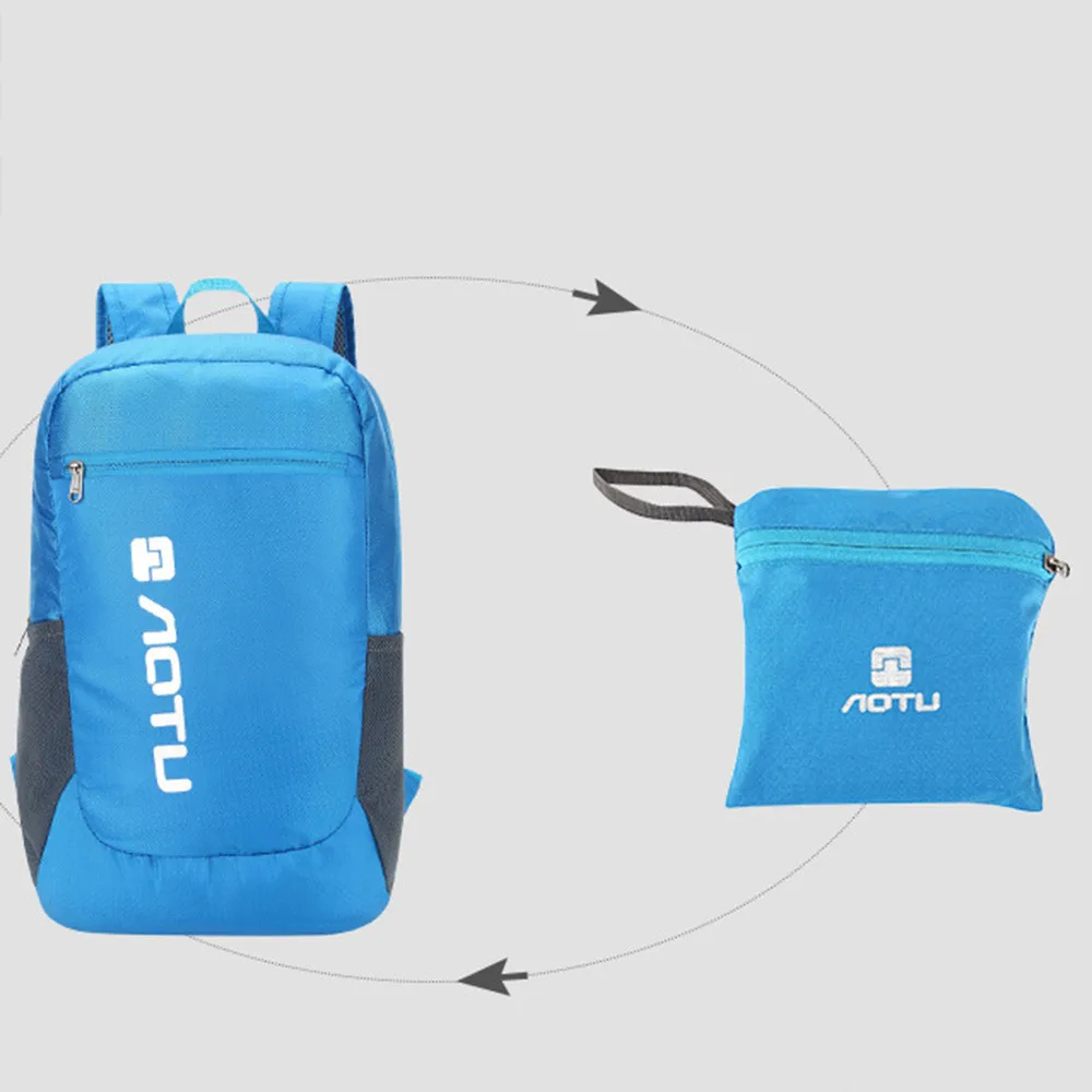 Новый спортивный складной рюкзак 20л Сверхлегкий Водонепроницаемый мини большой