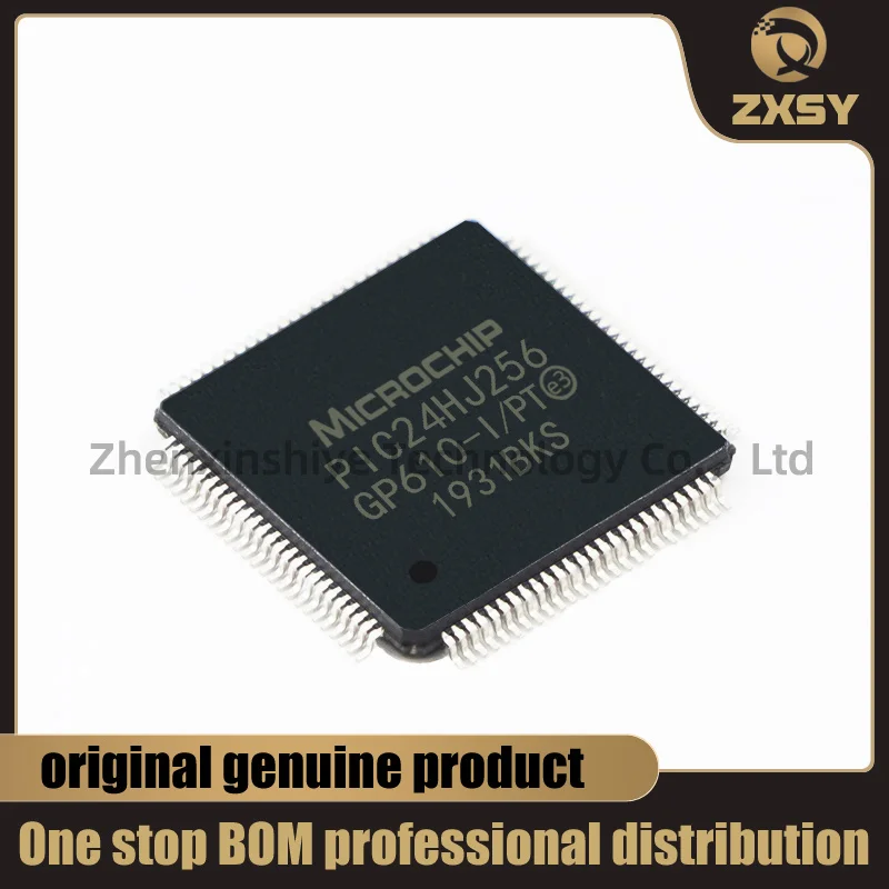 

PIC24HJ256GP610-I/PT TQFP100 Microcontroller, new genuine
