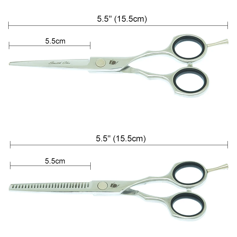 5 дюймов Smith Chu нержавеющая сталь Парикмахерские ножницы для стрижки волос