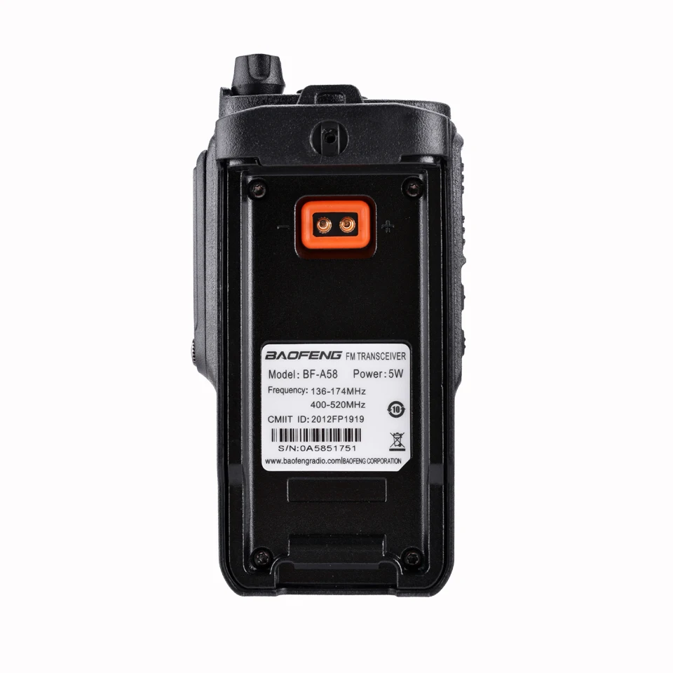 Новый Оригинальный Baofeng A58 BL 970 иди и болтай Walkie Talkie “иди 7 4 V 1800 мА/ч Батарея для