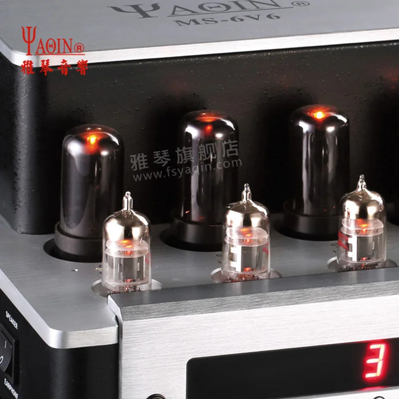 Yaqin MS-6V6 ламповый усилитель 6P6P трубки HiFi лихорадка | Электроника