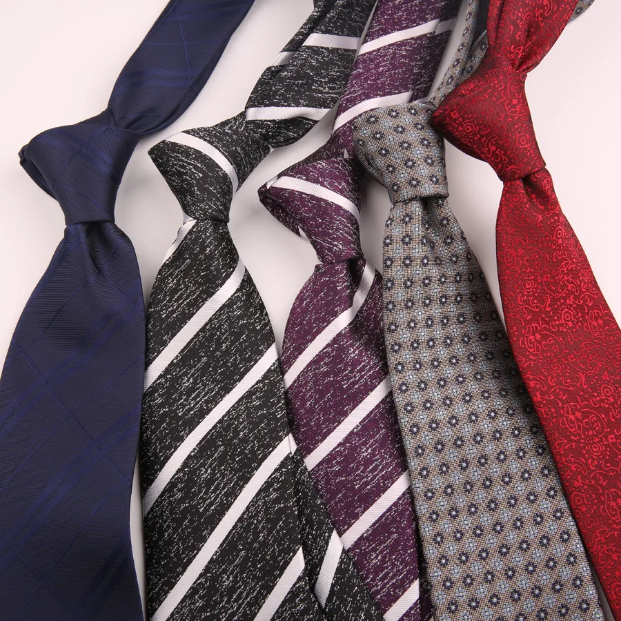 Linbaiway 8 см мужские полосатые шейные галстуки для мужчин классический деловой