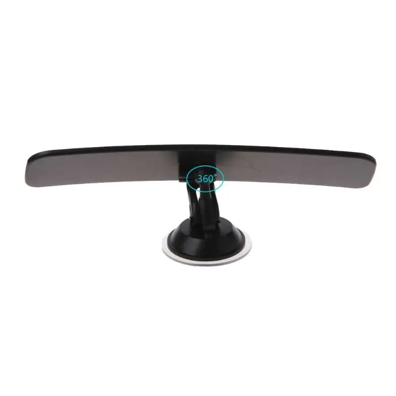 

New Universal Rear View Side Mirror Wide Angle Adjustable Suction Car Interior Decor qyh