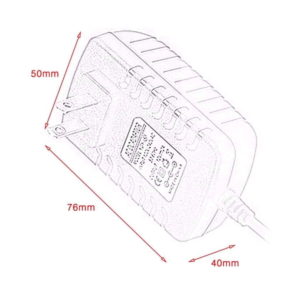 

Tablet Wall Charger For Microsoft Surface RT 10.6 Tablet Travel Power Adapter DC 12V 2A With LED Indicator US Plug