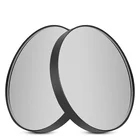 Увеличительное стекло в 5 раз в 10 раз маленькое круглое зеркало с присоской зеркало для макияжа ручная Лупа диаметром 8,8 см