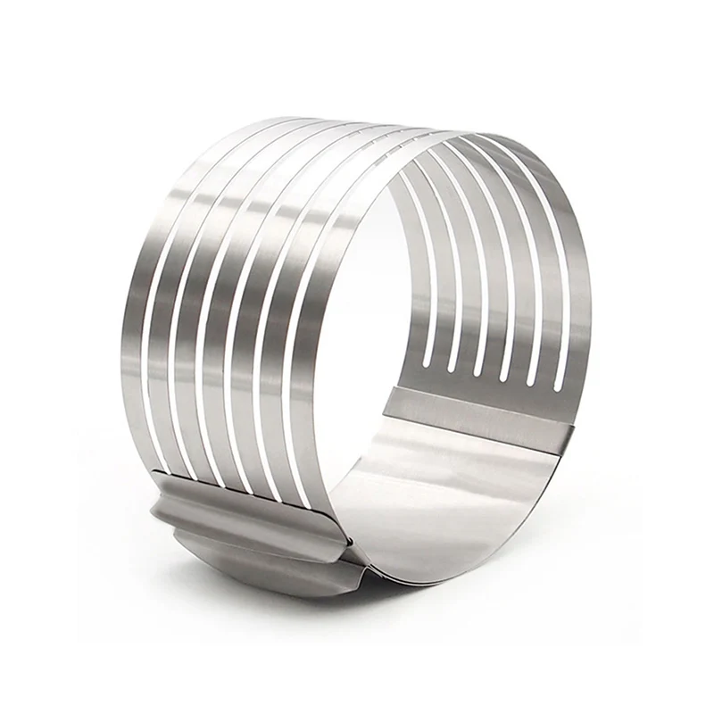 FEBWIND выпечки инструменты Мусс Торта Регулируемый Круг для резки торта