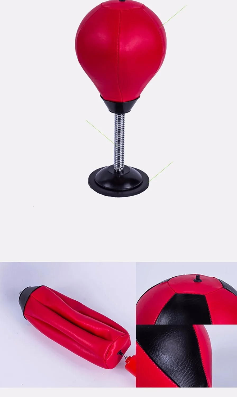 Высококачественный Настольный боксерский мешок скоростные мячи полиуретановые