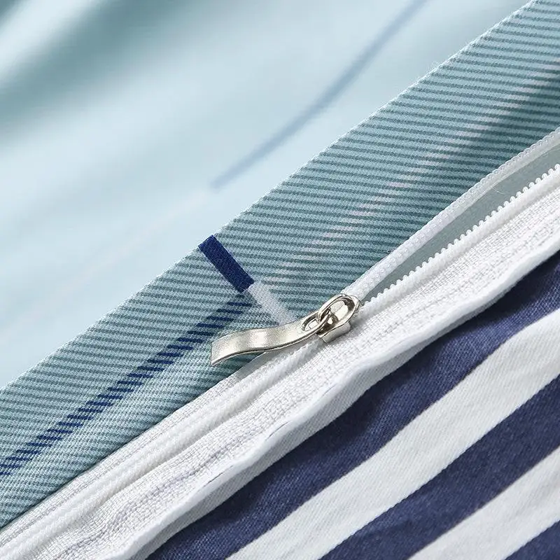 Комплект постельного белья из 100% хлопка и сатина пододеяльник простыня подушка