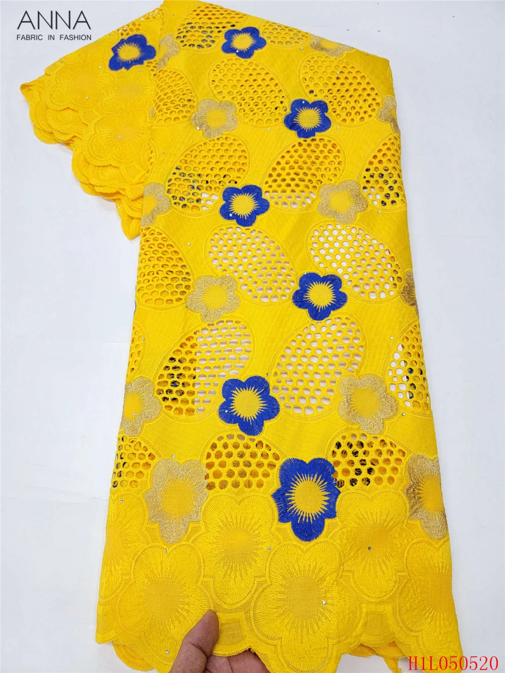 

Anna newest breathable swiss voile lace fabric with stones 2021 pink embroidery african dry laces fabrics for sewing dresses