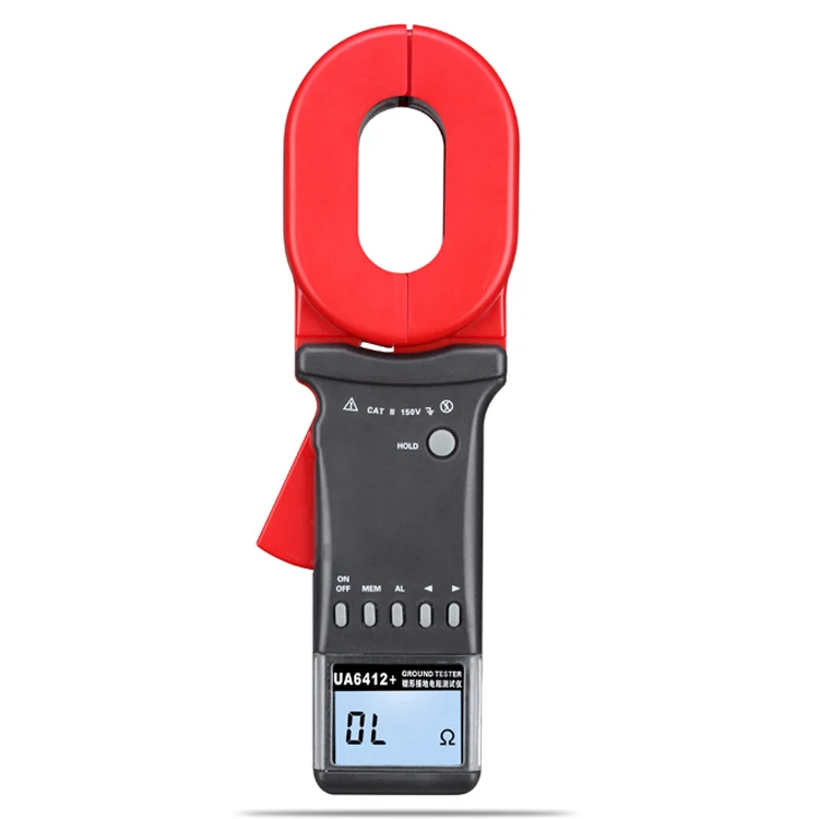

UA6412+ 200ohm Digital Clamp On Earth Resistance Tester Ground Resistance Meter best price for sale