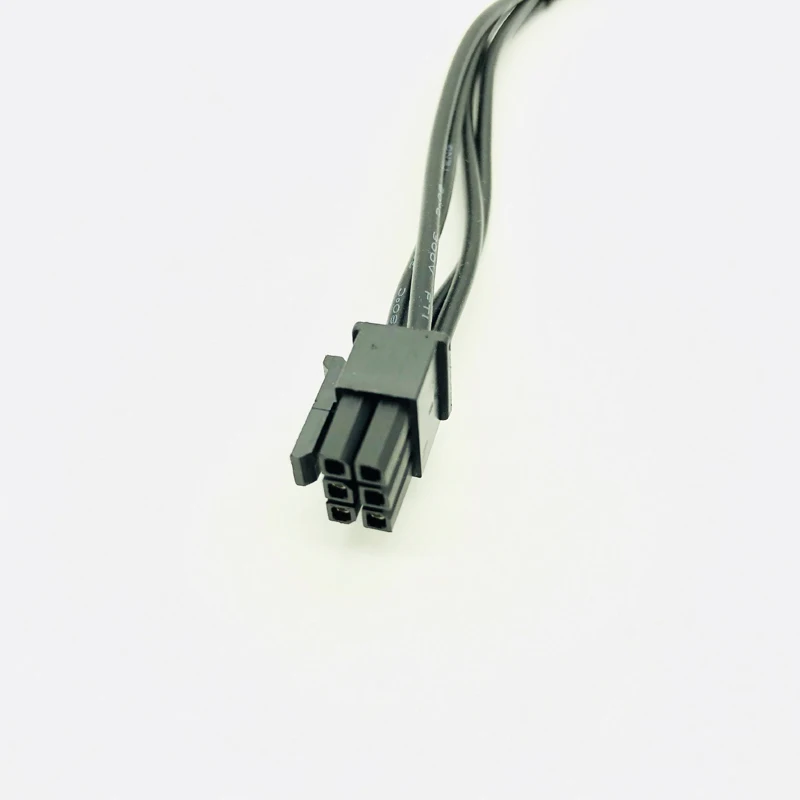 Маленький 6-контактный разъем для PCI-E шнур кабеля питания 45 см видеокарта с
