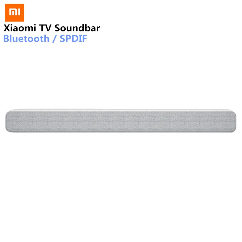Xiaomi Беспроводная ТВ bluetooth-колонка спикер стильная ткань звуковая панель Поддержка Bluetooth воспроизведение оптический SPDIF AUX IN для дома