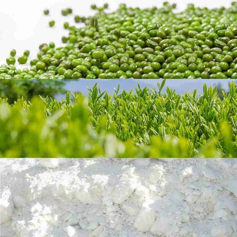 

Matcha Green Beans Face Mask Mud Deep Cleaning Oil Control Moisturizing Shrink Pore Mud Masks Skin Care 50g