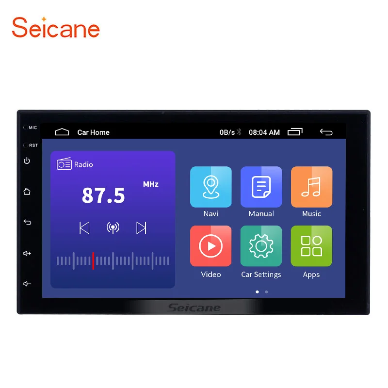 Автомобильный мультимедийный плеер Seicane универсальная стерео-система на Android 10 0